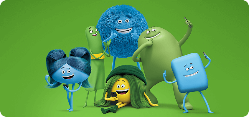 Large group photo in front of Cricket billboard that says Y’all